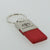 Toyota Yaris Leather Key Ring (Red) - Custom Werks