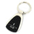 Lincoln MKS Tear Drop Key Ring (Black)