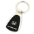 Honda Ridgeline Tear Drop Key Ring (Black)