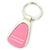 Dodge Charger Tear Drop Key Ring (Pink)