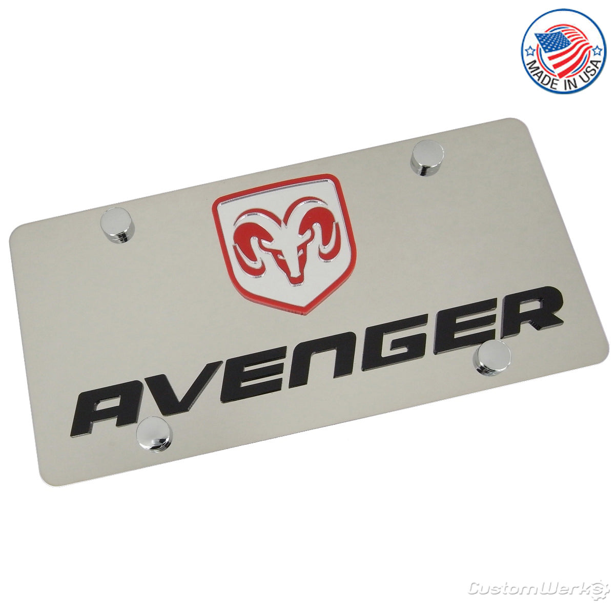 Dodge Avenger License Plate
