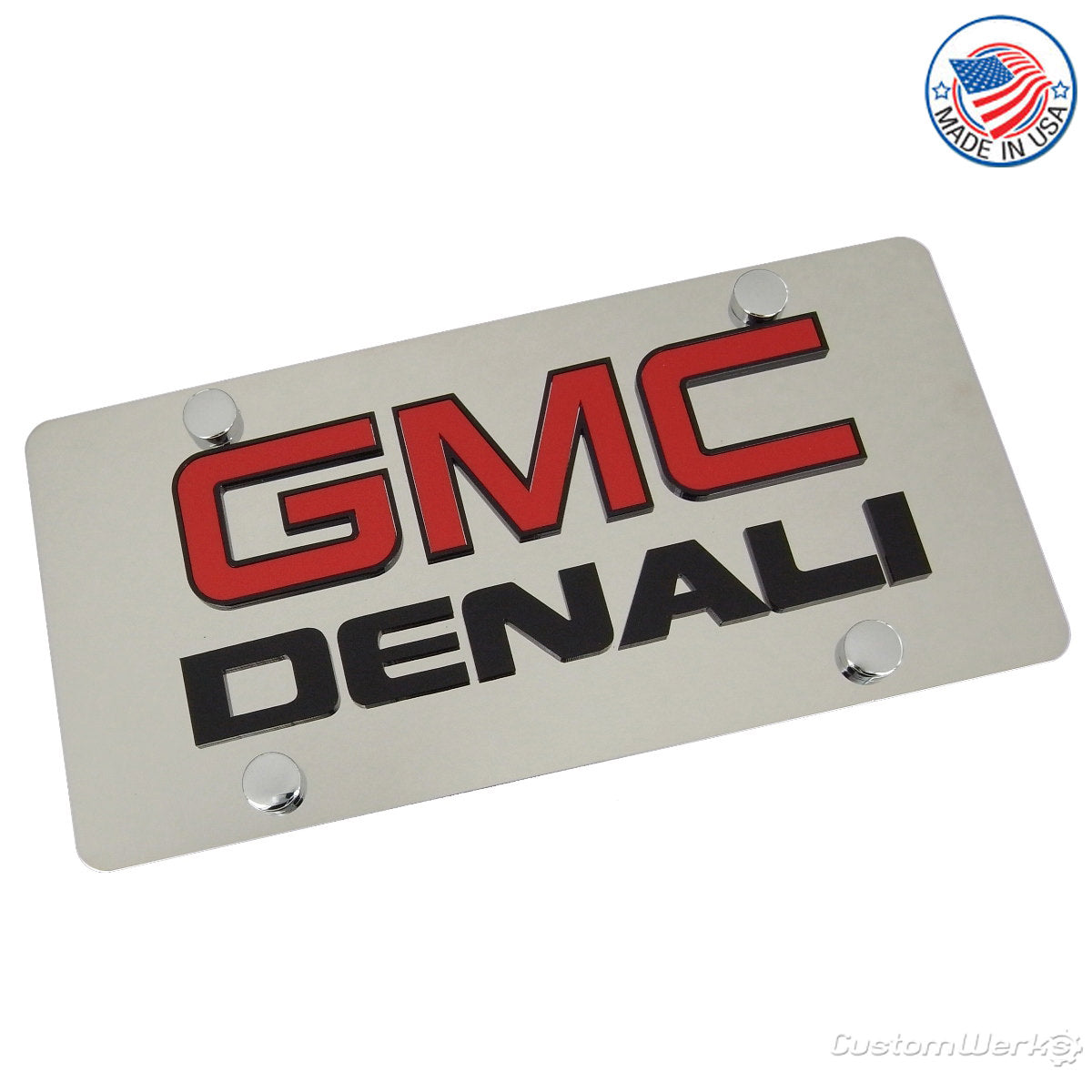 GMC Denali License Plate