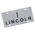 Lincoln,License Plate