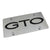 Pontiac GTO License Plate (Chrome) - Custom Werks