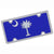Plain,License Plate,,South Carolina Flag License Plate