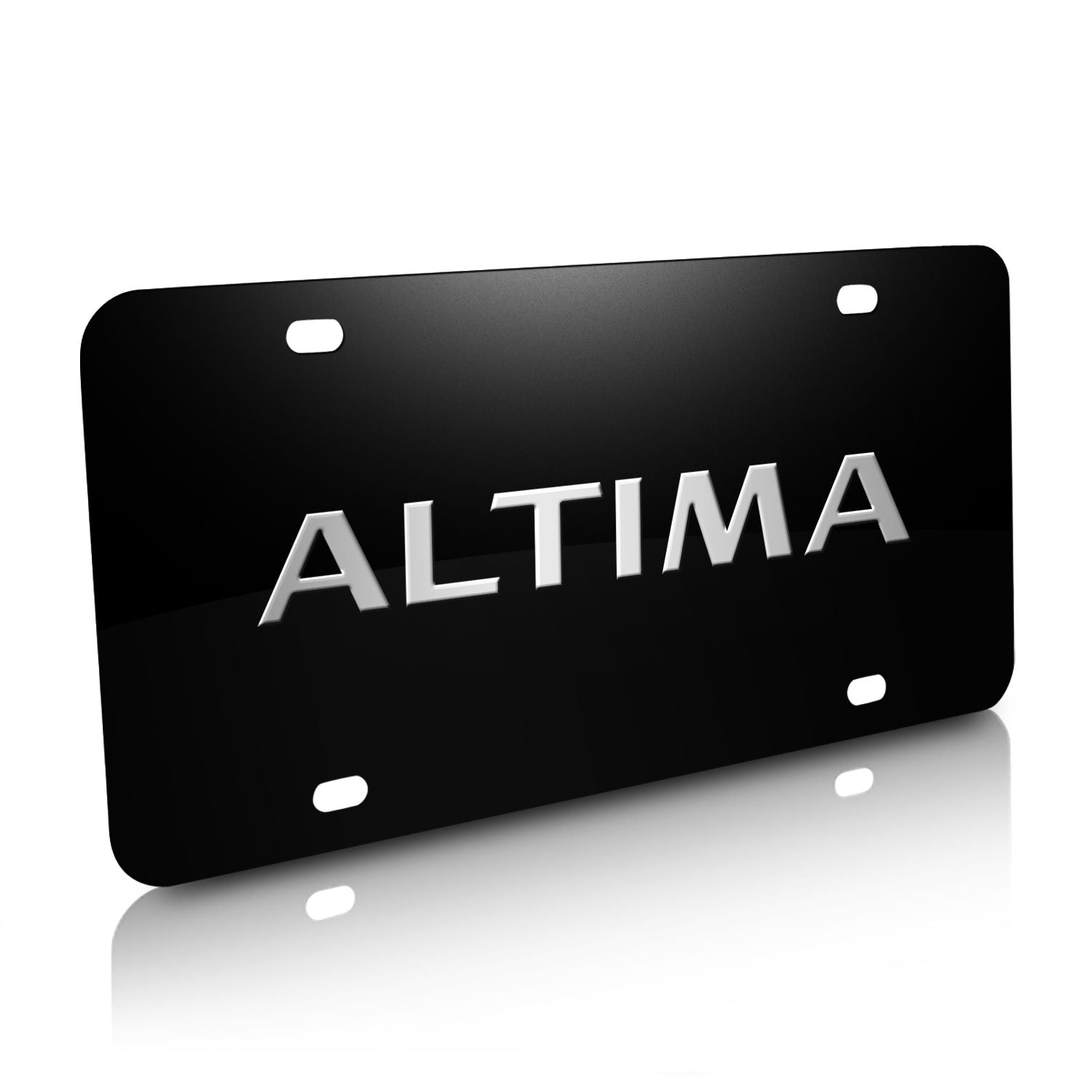 Nissan Altima License Plate (Black) - Custom Werks