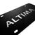 Nissan Altima License Plate (Black) - Custom Werks