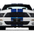 Ford Cobra Logo License Plate (Chrome on Black)