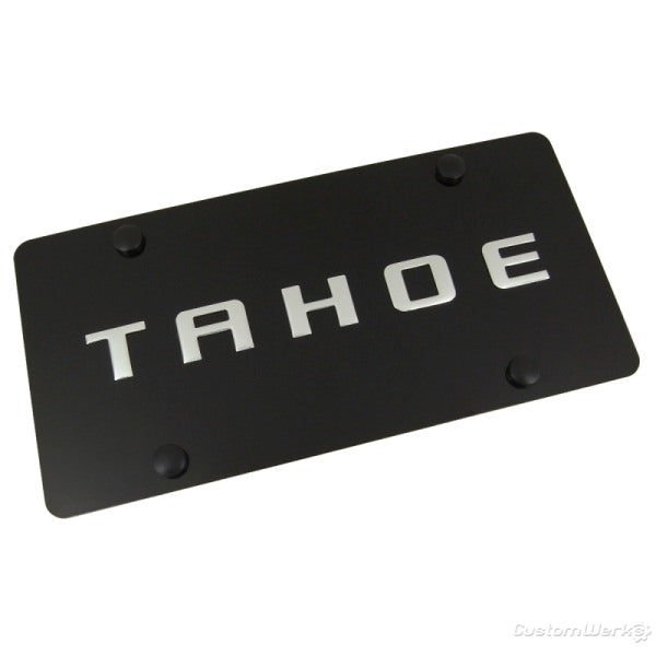 Chevy Tahoe License Plate