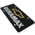 Chevy Dual Logo Duramax License Plate (Gold on Black)