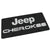Jeep Cherokee License Plate (Black) - Custom Werks