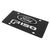 Ford F150 Dual Logo License Plate (Silver On Carbon Black)