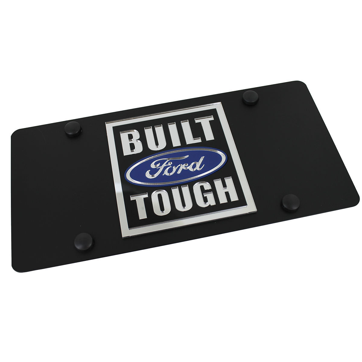 Ford Built Tough License Plate