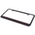 Chevrolet Camaro License Plate Frame (Red on Black)