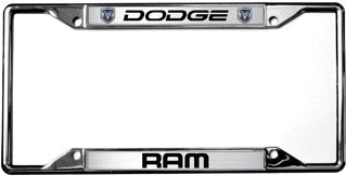 Dodge Ram License Plate Frame