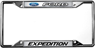 Ford Expedition License Plate Frame