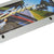 Solid Plain Slim License Plate Frame With 4 Holes (Chrome)