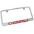 GMC Denali Red Name License Plate Frame (Chrome) - Custom Werks