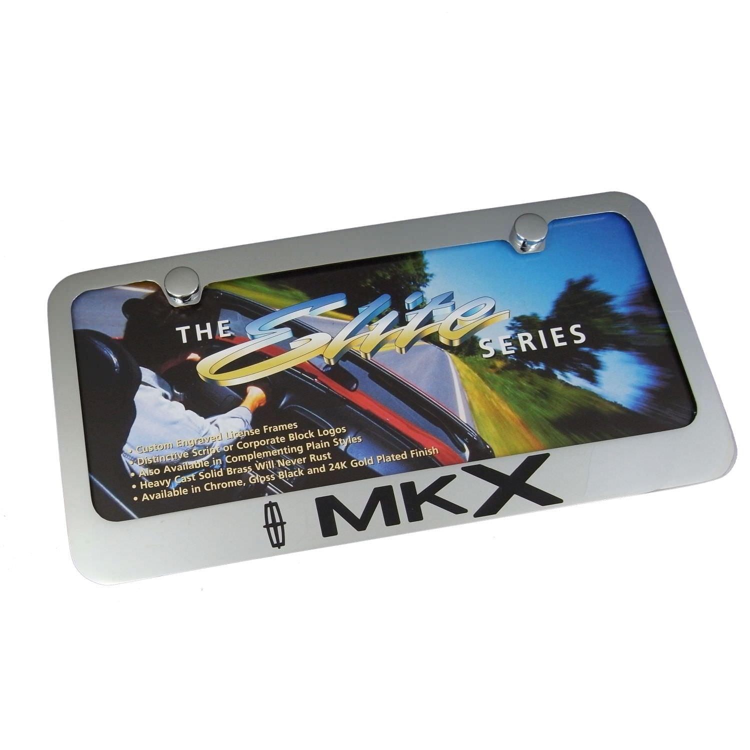 Lincoln MKX License Plate Frame (Chrome) - Custom Werks