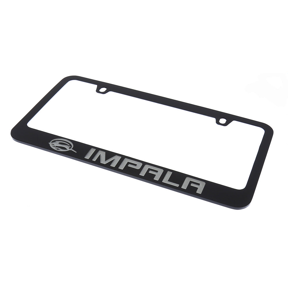 Chevy impala deals license plate frame