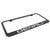 GMC Denali Silver Fill License Plate Frame (Black) - Custom Werks