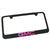 GMC Pink Logo License Plate Frame (Black) - Custom Werks