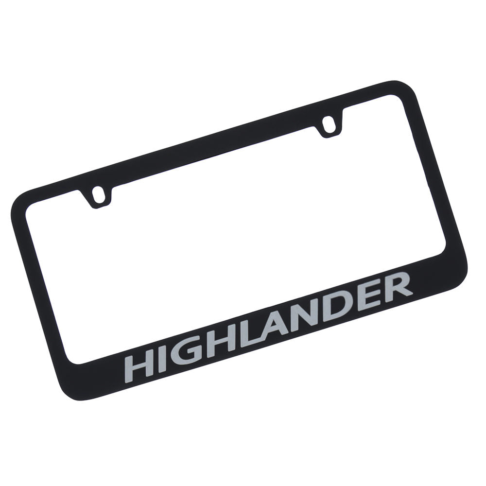 Toyota,Highlander,License Plate Frame