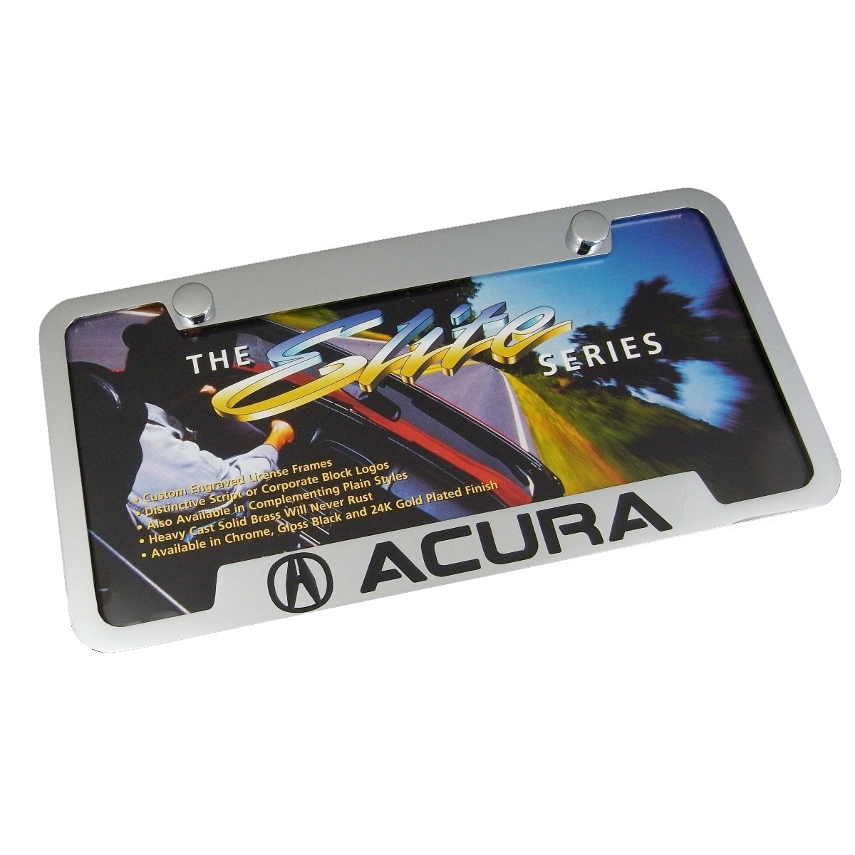 Acura License Plate Frame (Chrome) - Custom Werks