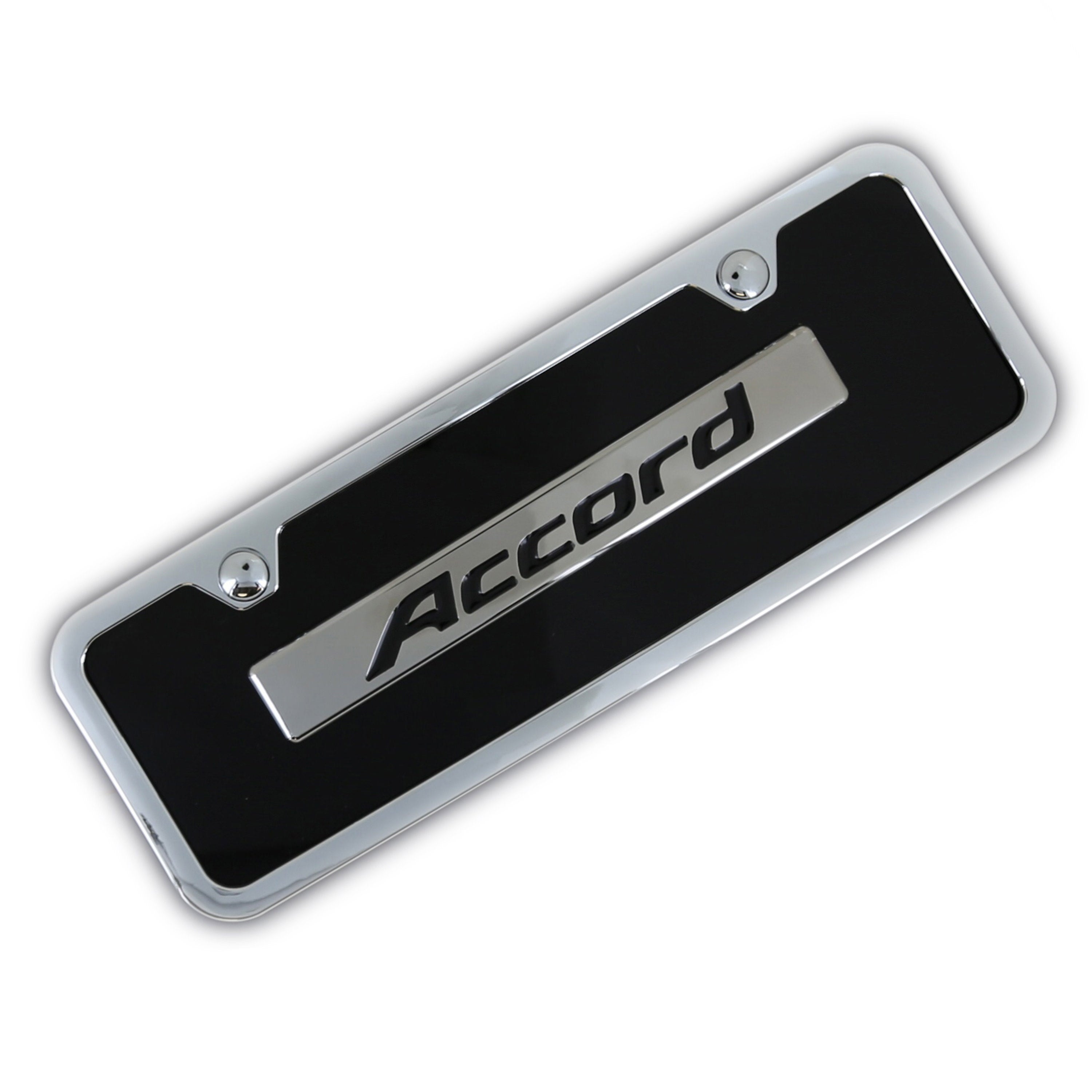 Honda Accord Mini License Plate Kit (Black) - Custom Werks