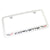 Chevy Corvette C6 Dual Logo License Plate Frame (Chrome) - Custom Werks