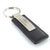 Ford Fusion Rectangular Leather Key Chain (Black) - Custom Werks