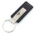 Ford Mustang Rectangular Leather Key Chain (Black) - Custom Werks