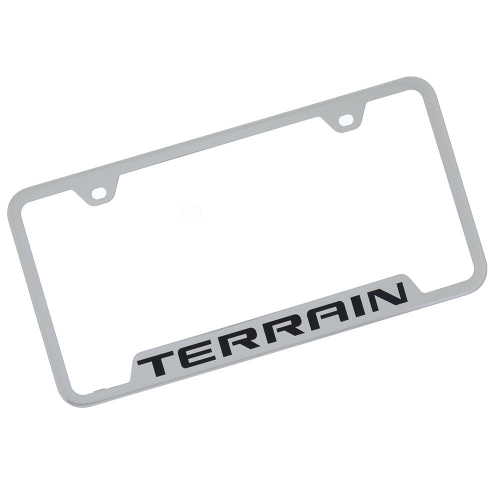 GMC,Terrain,License Plate Frame