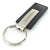 Honda Crosstour Rectangular Leather Key Chain (Black) - Custom Werks