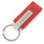 Honda Rectangular Leather Key Chain (Red) - Custom Werks