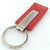 Honda CR-Z Rectangular Leather Key Chain (Red) - Custom Werks