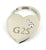 Infiniti G25 Heart Shape Keychain (Chrome) - Custom Werks