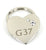 Infiniti G37 Heart Shape Keychain (Chrome) - Custom Werks