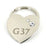 Infiniti G37 Heart Shape Keychain (Chrome) - Custom Werks