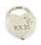 Infiniti EX35 Heart Shape Keychain (Chrome) - Custom Werks