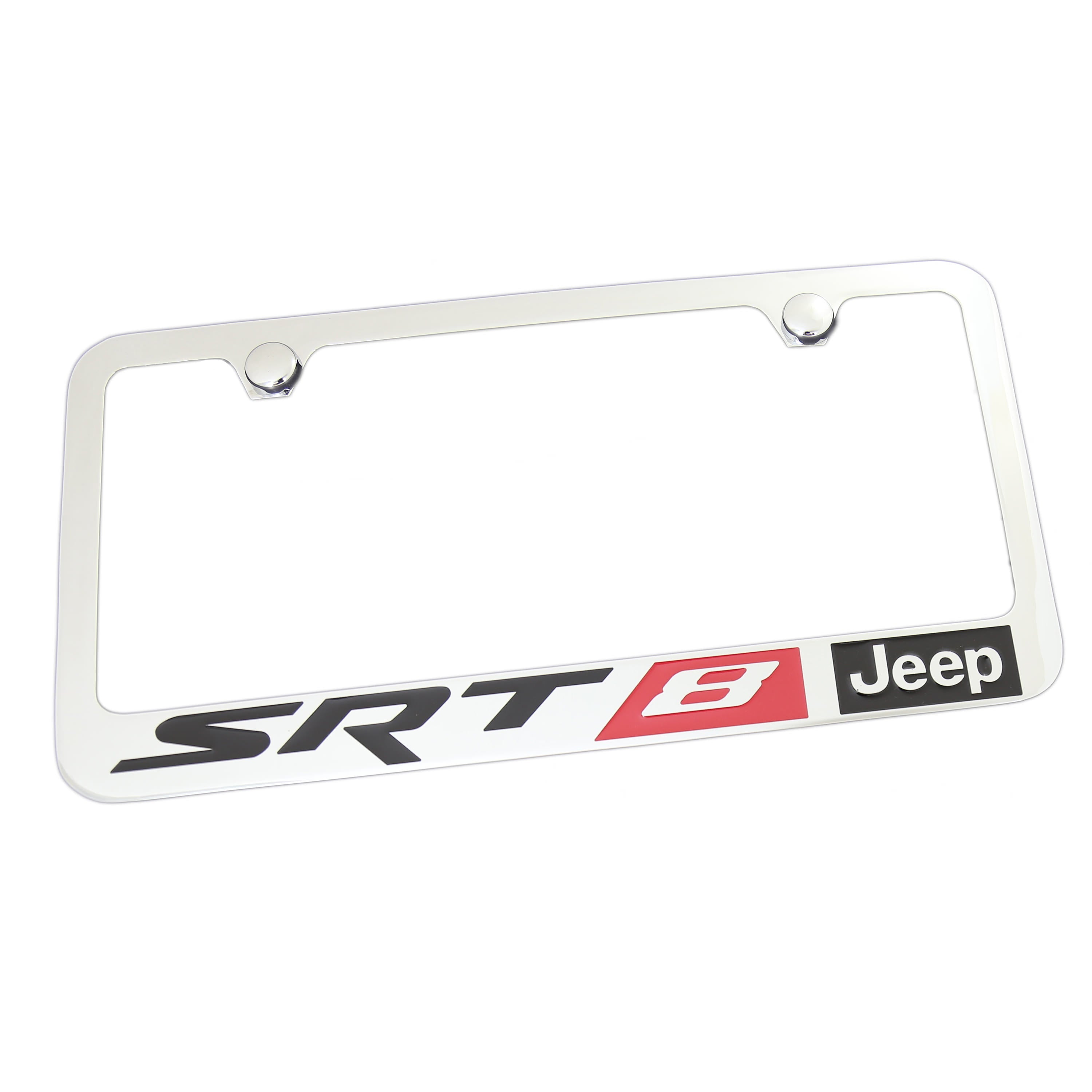 Jeep SRT8 License Plate Frame (Chrome) - Custom Werks