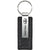 Toyota Tacoma Carbon Fiber Leather Keychain (Black)