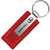 Toyota Tacoma Carbon Fiber Leather Keychain (Red)