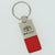 Toyota FJ Cruiser Leather Key Ring (Red) - Custom Werks