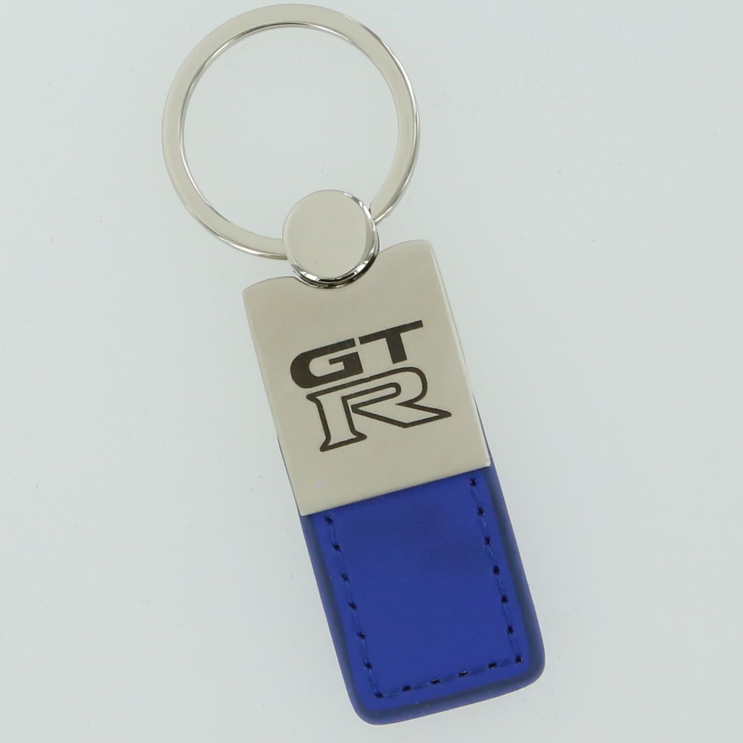 Nissan GTR Leather Key Ring (Blue) - Custom Werks