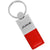 Nissan Juke Leather Key Ring (Red)