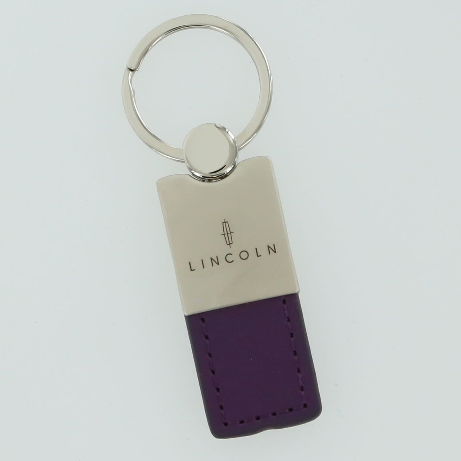 Lincoln Leather Key Ring (Purple) - Custom Werks