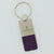 Lincoln Leather Key Ring (Purple) - Custom Werks