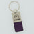 Mazda Leather Key Ring (Purple) - Custom Werks