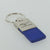 Ford Mustang Leather Key Ring (Blue) - Custom Werks